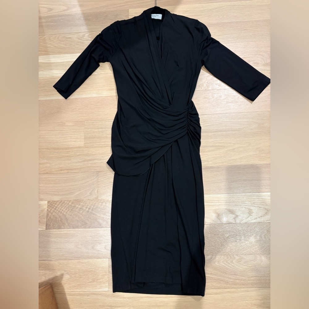 Mm Lafleur stretchy wrap dress large
